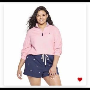 Vineyard vines target pink shep pullover shirt